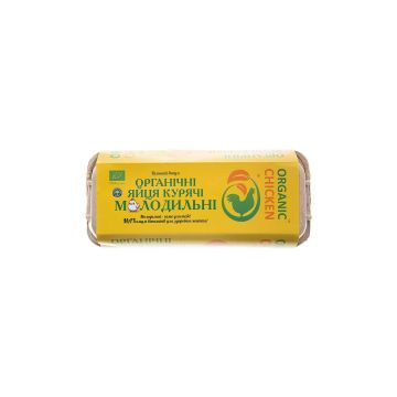 Яйця курячі "Молодильні" органічні 10шт, Organic Chicken