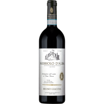 Вино Giacosa Bruno Nebbiolo d'Alba / Неббіоло д'Альба 2021, червоне сухе, 0.75 л