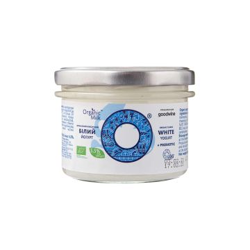 Йогурт жирний термостатний 5,5% жиру органічний 200г, Organic Milk
