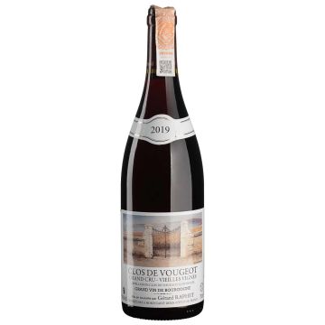 Вино Gerard Raphet Clos Vougeot Vieilles Vignes / Кло Вужо Вйєй Вінь 2019, червоне сухе, 0.75 л