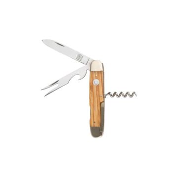 Ніж кишеньковий Alpha Olive 7см з виделкою, Gude
