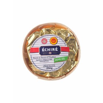 Масло кисловершкове солоне екстра АОС в корзині 80% жиру 250г, Echirе