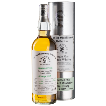 Віскі Signatory Unnamed Speyside, Tube, 0.7 л