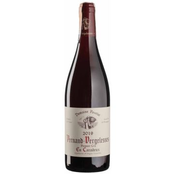 Вино Domaine Pavelot Pernand-Vergelesses 1er Cru En Caradeux / Пернан-Вержелє Прем'єр Крю Он Караду 2019, червоне сухе, 0.75 л