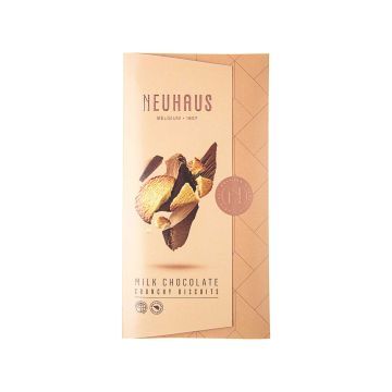 Шоколад молочний з печивом 100г, Neuhaus