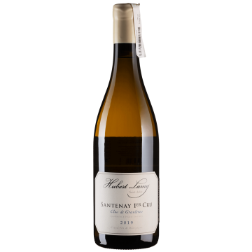 Вино Hubert Lamy Santenay 1er Cru Clos des Gravieres / Сантеней Прем'єр Крю Кло де Грав'єр 2019, біле сухе, 0.75 л