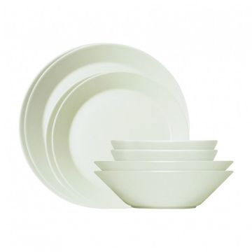 Набір тарілок білих (8шт в уп) Teema, iittala