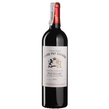 Вино Chateau Grand Puy Ducasse Chateau Grand Puy Ducasse / Шато Гран-Пюі Дюкасс 2018, червоне сухе, 0.75 л