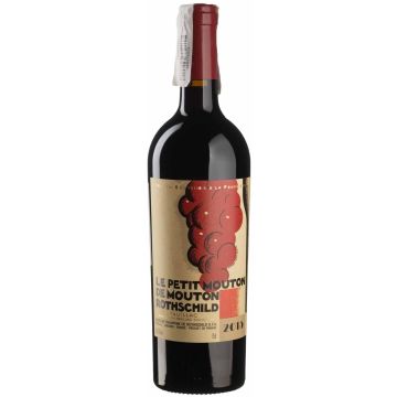 Вино Le Petit Mouton de Mouton Rothschild Le Petit Mouton De Mouton Rothschild / Ле Пті Мутон де Мутон Ротшильд 2015, червоне сухе, 0.75 л