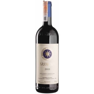 Вино Tenuta San Guido Sassicaia / Сассікая 2018, червоне сухе, 0.75 л