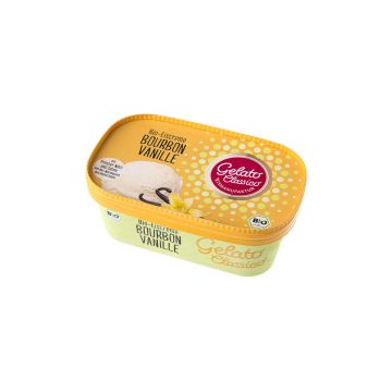 Морозиво з ваніллю Бурбон органічне 750мл, Gelato Classico