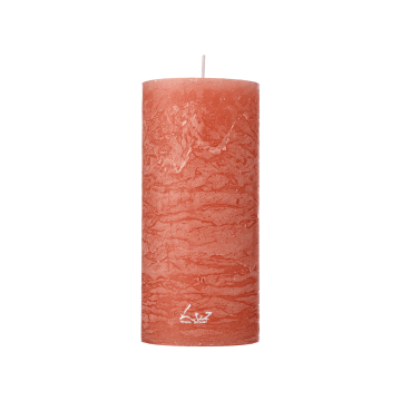 Свічка персикового кольору 7x15см 415 Luz Your Senses, Rasteli