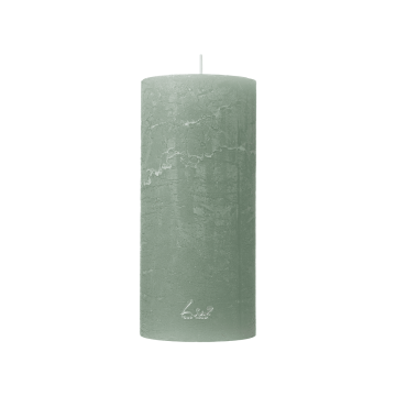Свічка кольору морської піни 7x15см 415 Luz Your Senses, Rasteli