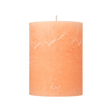 Свічка абрикосового кольору 10x13см 520 Luz Your Senses, Rasteli