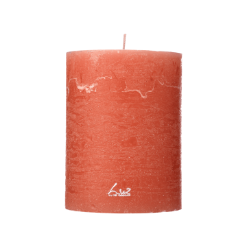 Свічка персикового кольору 10x13см 520 Luz Your Senses, Rasteli