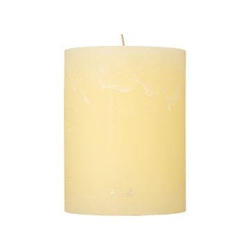 Свічка жовтого кольору 10x13см 520 Luz Your Senses, Rasteli