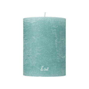Свічка блакитного кольору 10x13см 520 Luz Your Senses, Rasteli