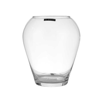 Ваза скляна прозора "Dorodny" 19x22см 30105, Rasteli