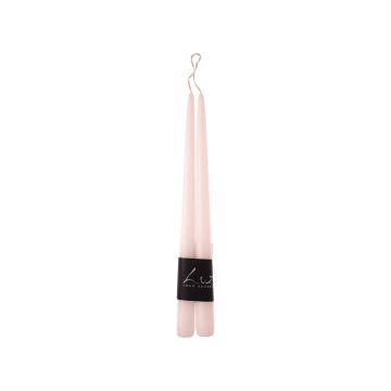Свічка столова полуничного кольору 2,2x30см 305 (2шт в уп) Luz Your Senses, Rasteli