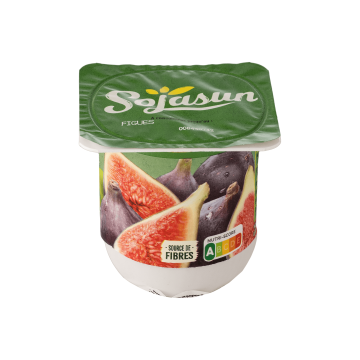 Продукт з ферментованої сої з інжиром 100г, Sojasun