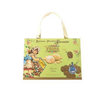 Печиво Амаретті мигдалеве м'яке без глютену 160г, Amaretti Virginia