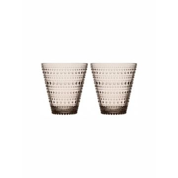 Набір склянок коричневих 300мл (2шт в пак) Kastehelmi, iittala