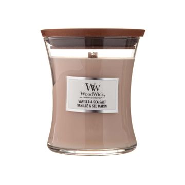 Ароматична свічка "Середня Ваніль з морською сіллю", Woodwick