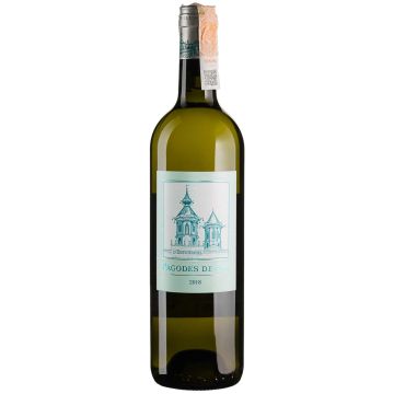 Вино Chateau Cos d'Estournel Les Pagodes de Cos / Лє Пагод де Ко 2018, біле сухе, 0.75 л