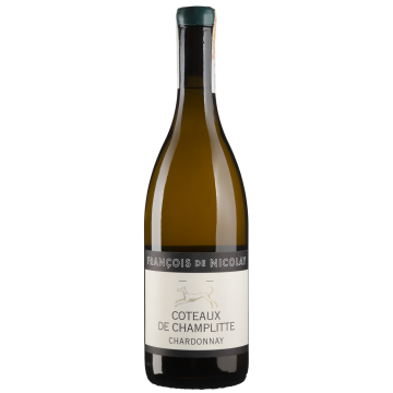 Вино Francois de Nicolay Coteaux De Champlitte Chardonnay / Коте де Шампліт Шардоне, біле сухе, 0.75 л