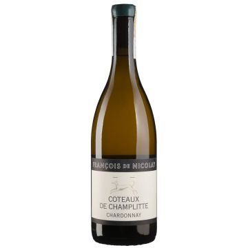 Вино Francois de Nicolay Coteaux De Champlitte Chardonnay / Коте де Шампліт Шардоне, біле сухе, 0.75 л