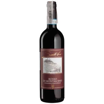Вино Sassetti Livio Rosso di Montalcino / Россо ді Монтальчіно, червоне сухе, 0.75 л