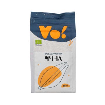 Крупа ячна органічна 800г, VO!