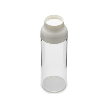 Глечик для води з білою кришкою 1л Capsule, Kinto