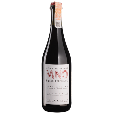 Вино Cascina Degli Ulivi Semplicemente Vino Bellotti Rosso / Семплічементе Віно Беллотті Россо, червоне сухе, 0.75 л