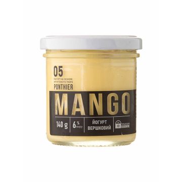 Йогурт вершковий "Манго" 140г, Азорель