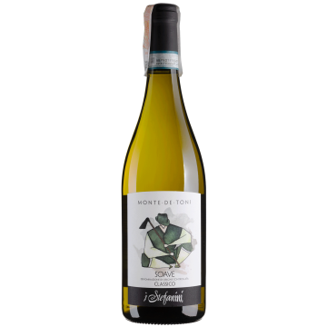 Вино I Stefanini Monte de Toni Soave / Монте де Тоні Соаве, біле сухе, 0.75 л