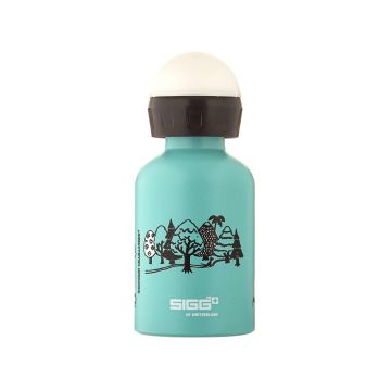 Пляшка дитяча для напоїв бірюзового кольору "Пікнік" Sigg x Moomin 300мл, Sigg