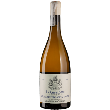 Вино Domaine Comtesse de Cherisey Meursault-Blagny 1er Cru "La Genelotte" Monopole / Мерсо-Бланьї Прем'єр Крю "Ля Женелотт" Монополь 2018, біле сухе, 0.75 л