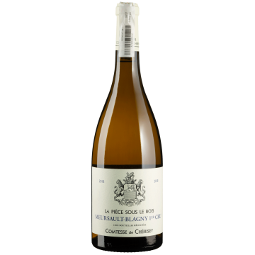Вино Domaine Comtesse de Cherisey Meursault-Blagny 1er Cru "La Piece sous le Bois" / Мерсо-Бланьї Прем'єр Крю "Ля Пьєс су ле Буа" 2018, біле сухе, 0.75 л