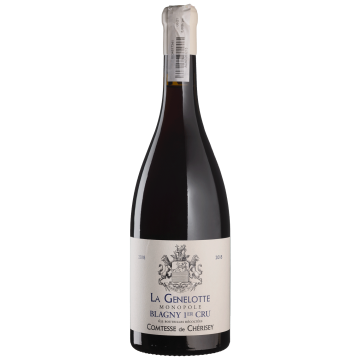 Вино Domaine Comtesse de Cherisey Blagny 1er Cru "La Genelotte" Monopole / Бланьї Прем'єр Крю "Ля Женелотт" Монополь 2018, червоне сухе, 0.75 л