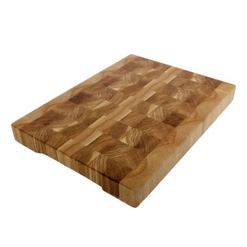 Дошка обробна торцева з дубу 35х25см, LineWood