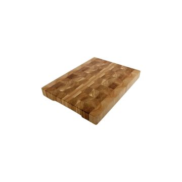 Дошка обробна торцева з дубу 35х25см, LineWood