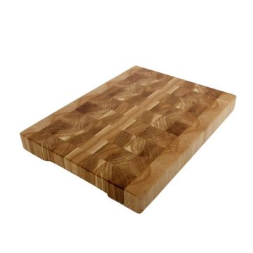 Дошка обробна торцева з дубу 30х20см, LineWood