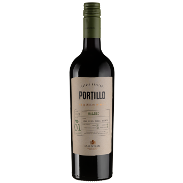 Вино Portillo Organic Malbec / Органік Мальбек, червоне сухе, 0.75 л
