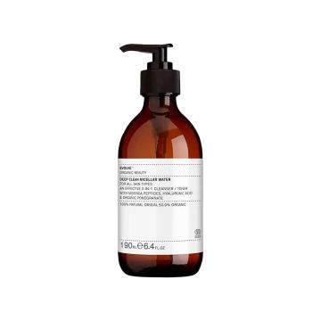 Міцелярна вода глибоко-очищаюча 190мл, Evolve Organic Beauty