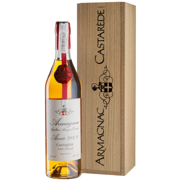 Арманьяк Armagnac Castarede, wooden box 2002, 0.7 л