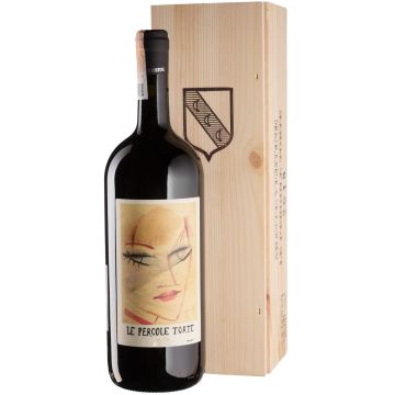 Вино Montevertine Le Pergole Torte, wooden box / Ле Перголе Торте, дерев'яна коробка 2019, червоне сухе, 1.5 л
