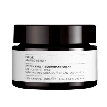 Крем-Дезодорант "Бавовняна Свіжість" 30мл, Evolve Organic Beauty