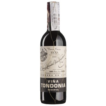 Вино Vina Tondonia Tinto Reserva / Тінто Резерва 2010, червоне сухе, 0.375 л