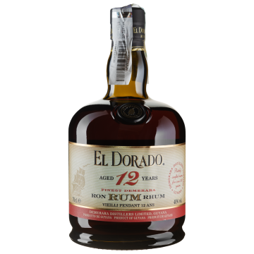 Ром El Dorado 12yo, 0.7 л